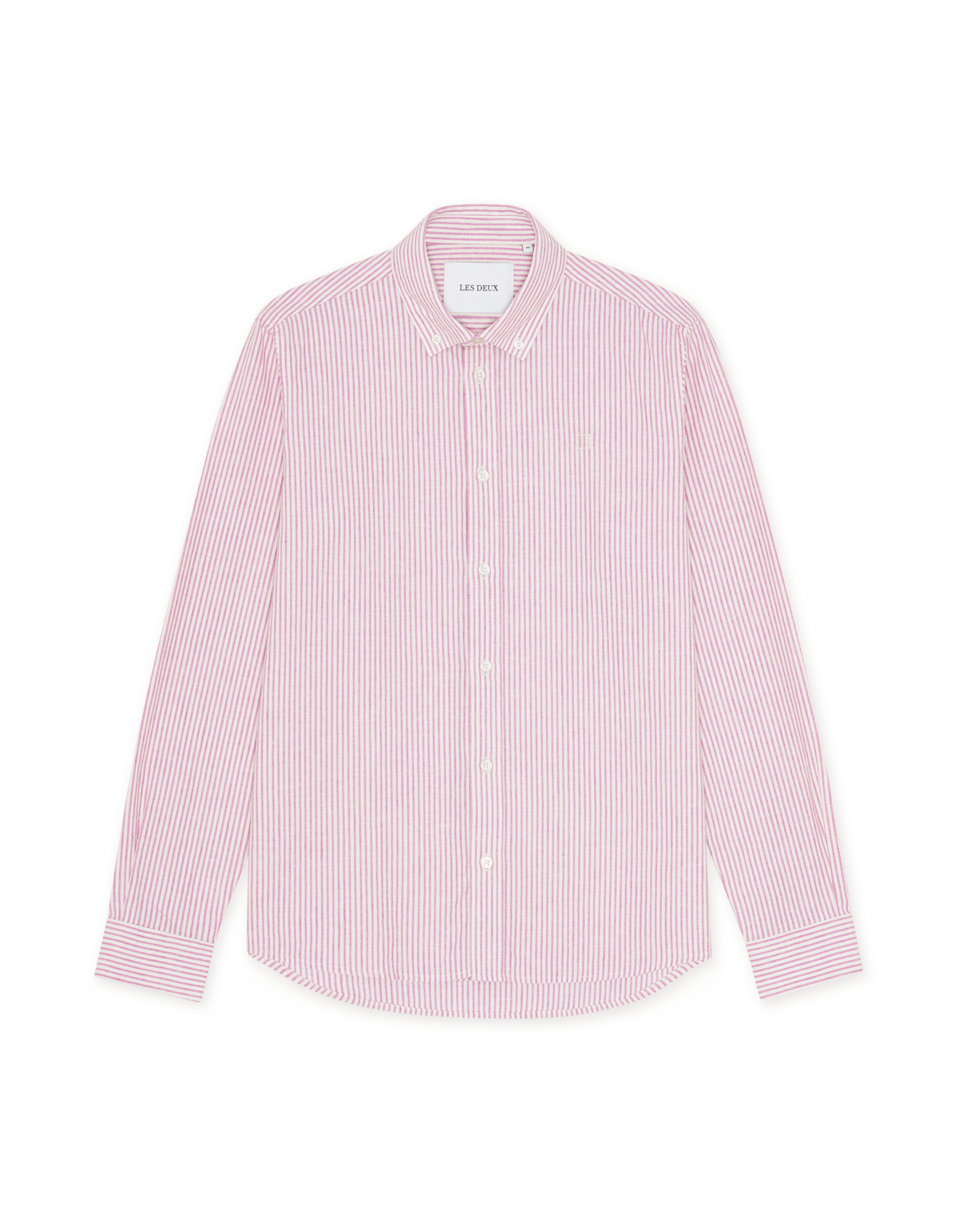 KONRAD STRIPE COTTON LINEN SHIRT