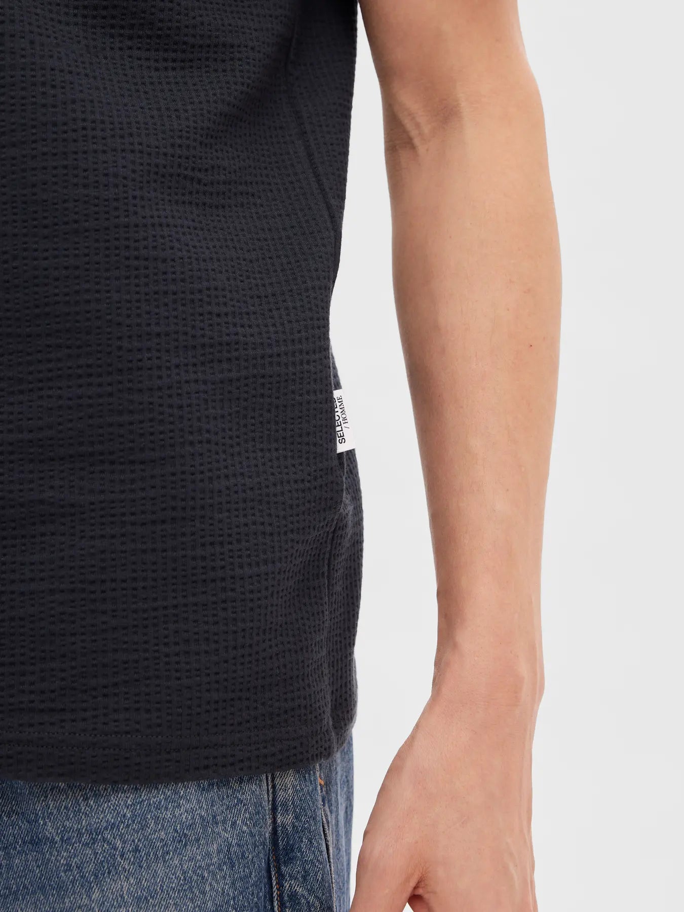 SANDER SEERSUCKER TEE