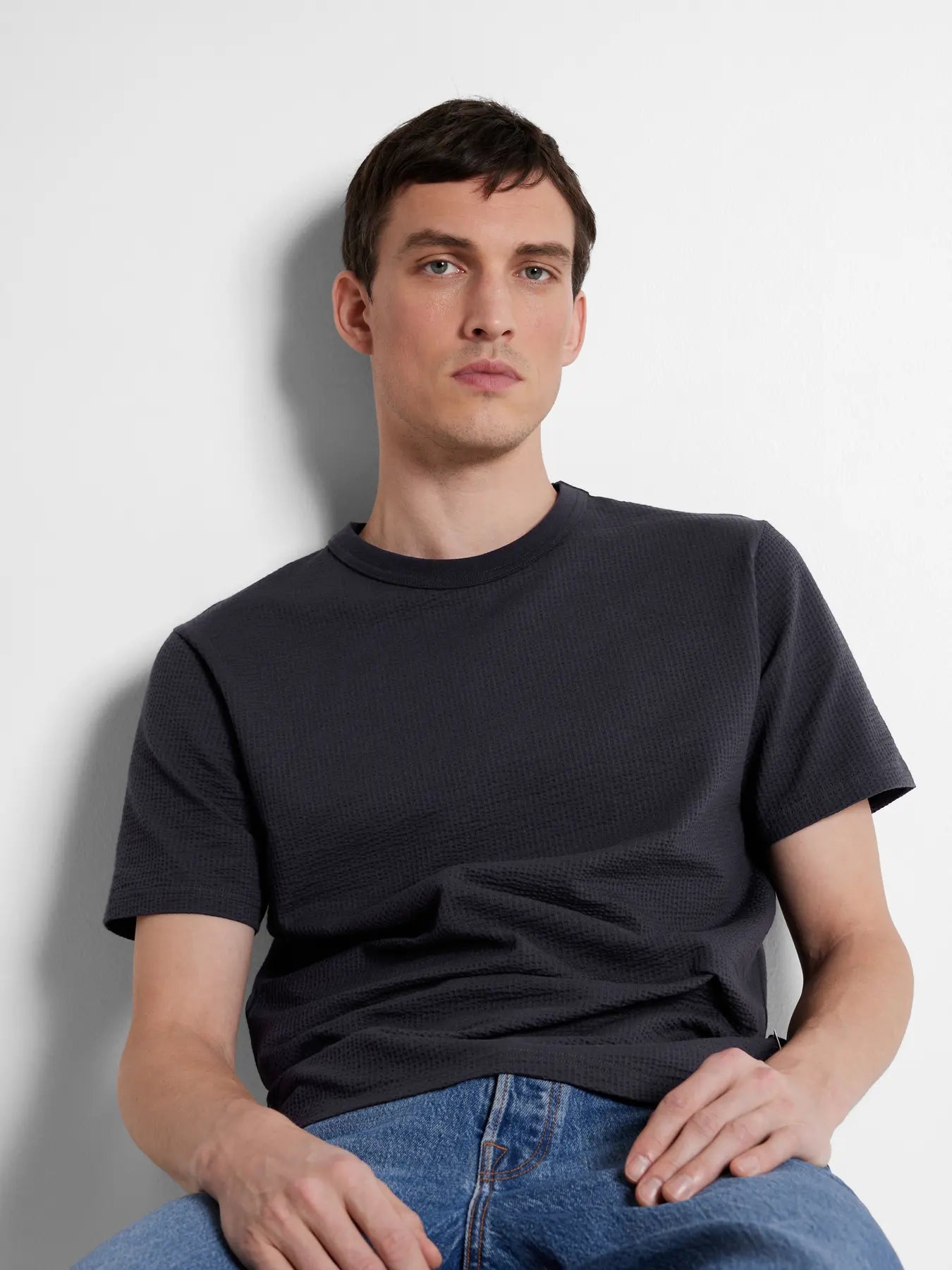 SANDER SEERSUCKER TEE