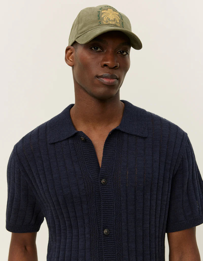 FLOYD LINEN KNITTED SS SHIRT