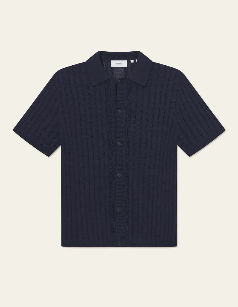 FLOYD LINEN KNITTED SS SHIRT
