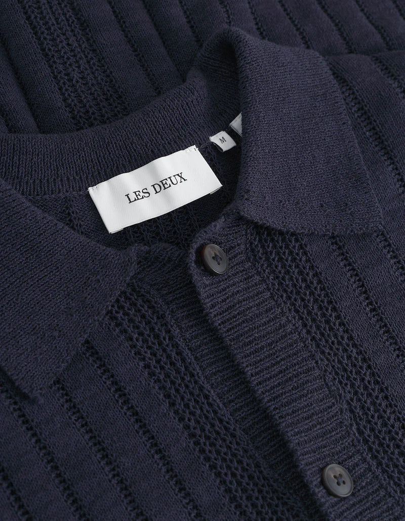 FLOYD LINEN KNITTED SS SHIRT