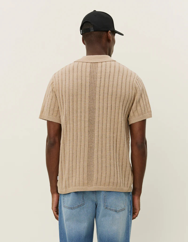 FLOYD LINEN KNITTED SS SHIRT