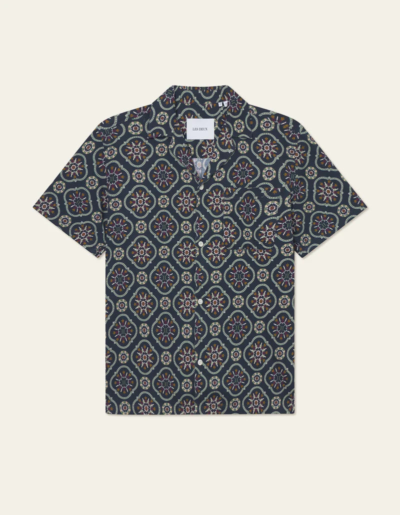 LUKAS AOP TAPESTRY SS SHIRT