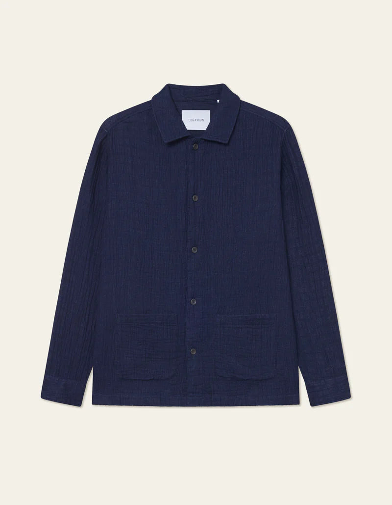 MILAN INDIGO OVERSHIRT