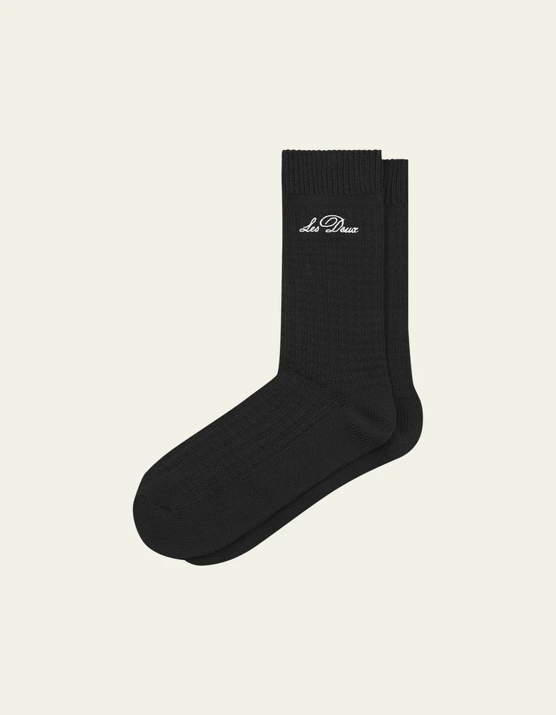 CREW WAFFLE SOCKS