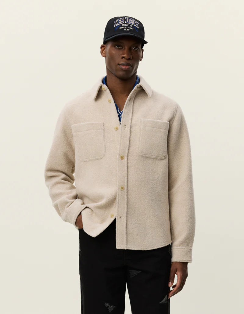LENNON BOUCLE OVERSHIRT