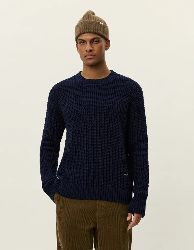 ALVIN WAFFLE CREWNECK KNIT