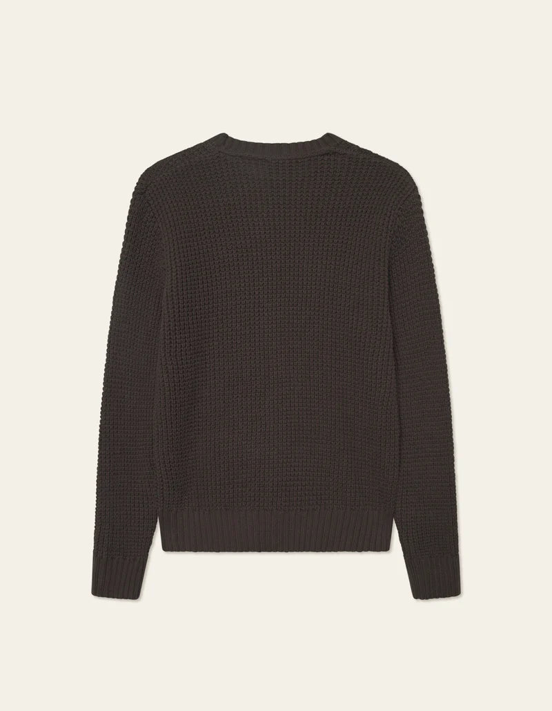ALVIN WAFFLE CREWNECK KNIT