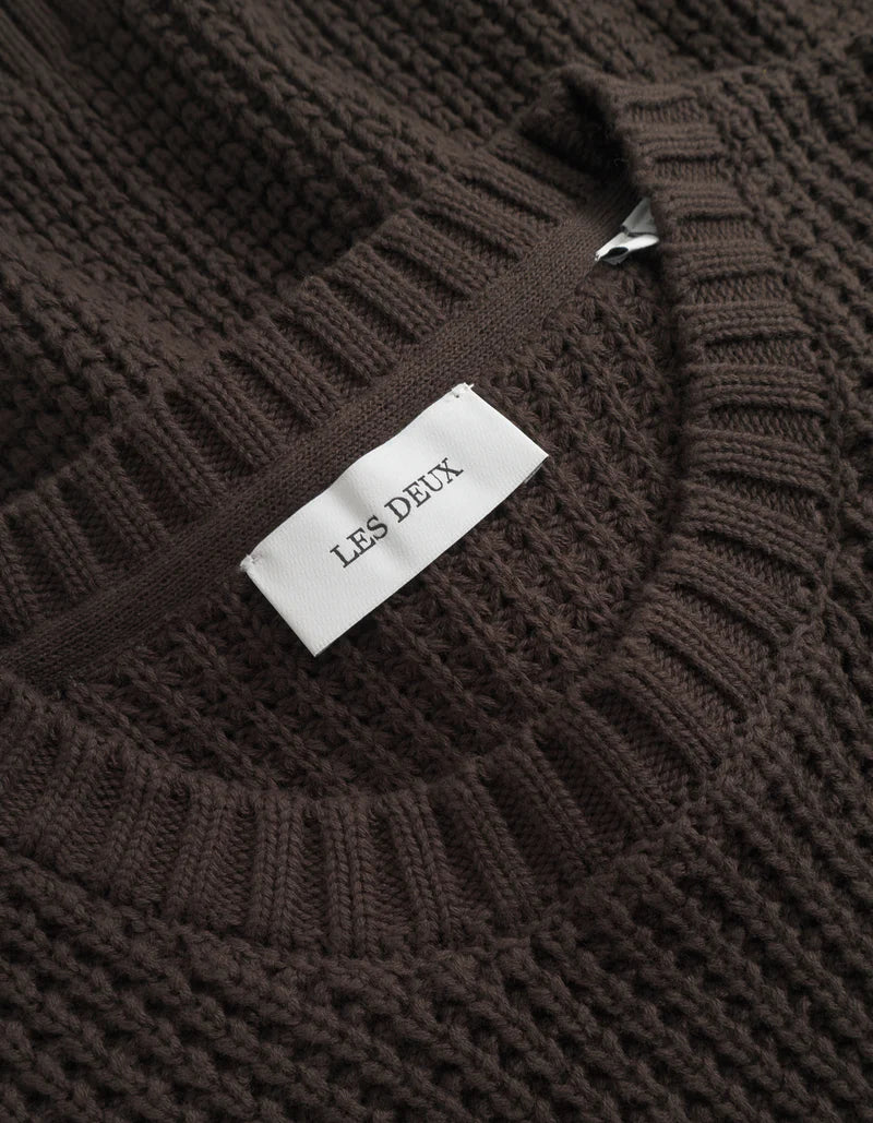 ALVIN WAFFLE CREWNECK KNIT