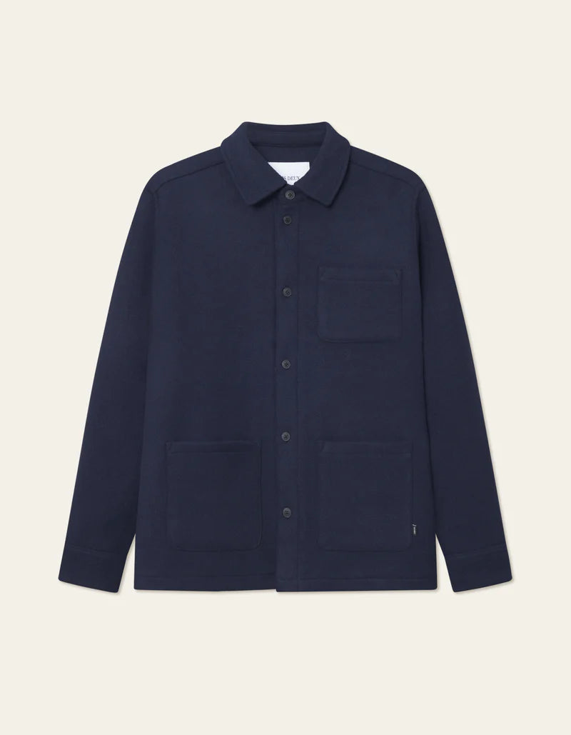 JASON SOLID WOOL OVERSHIRT