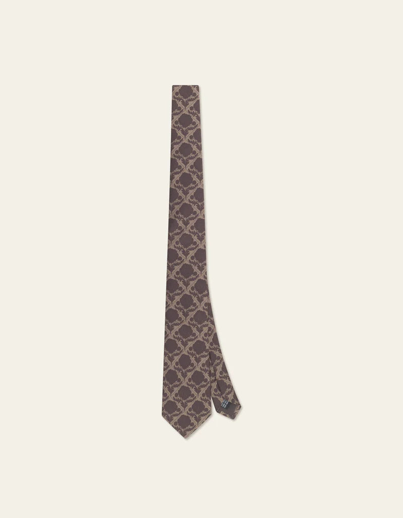 TILE FLOWER TIE