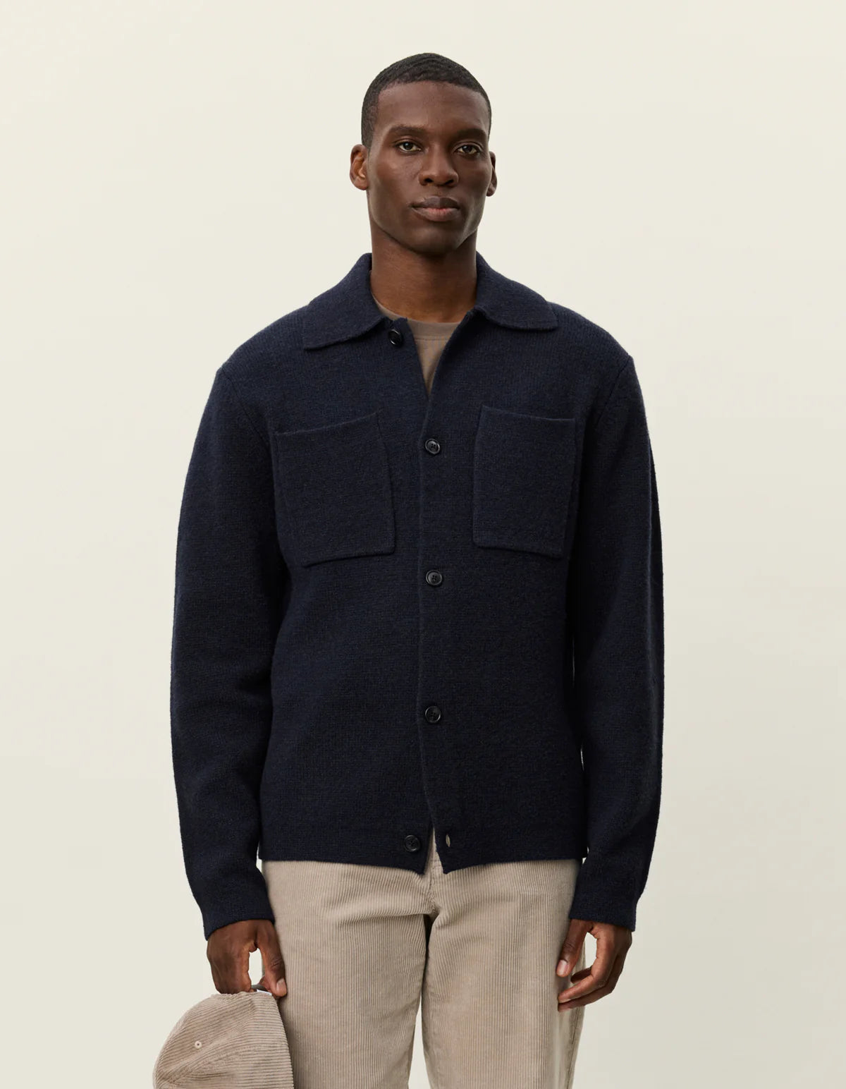 FISCHER MILANO KNIT OVERSHIRT