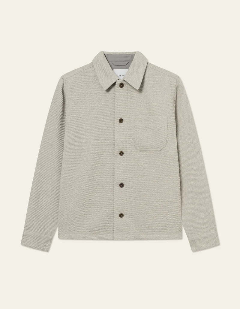 HAMILTON TWILL WOOL OVERSHIRT