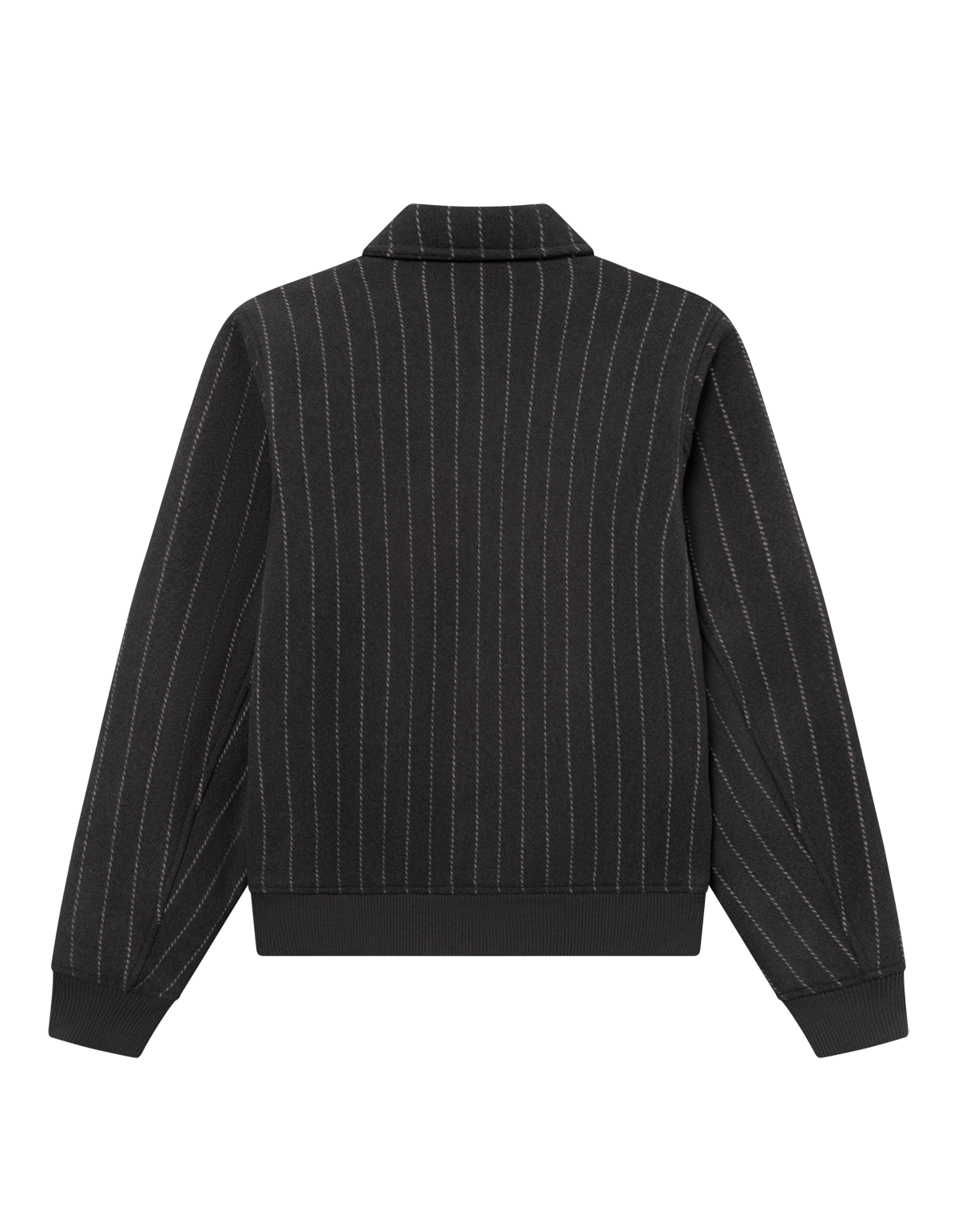 VARSITY PINSTRIPE WOOL JACKET