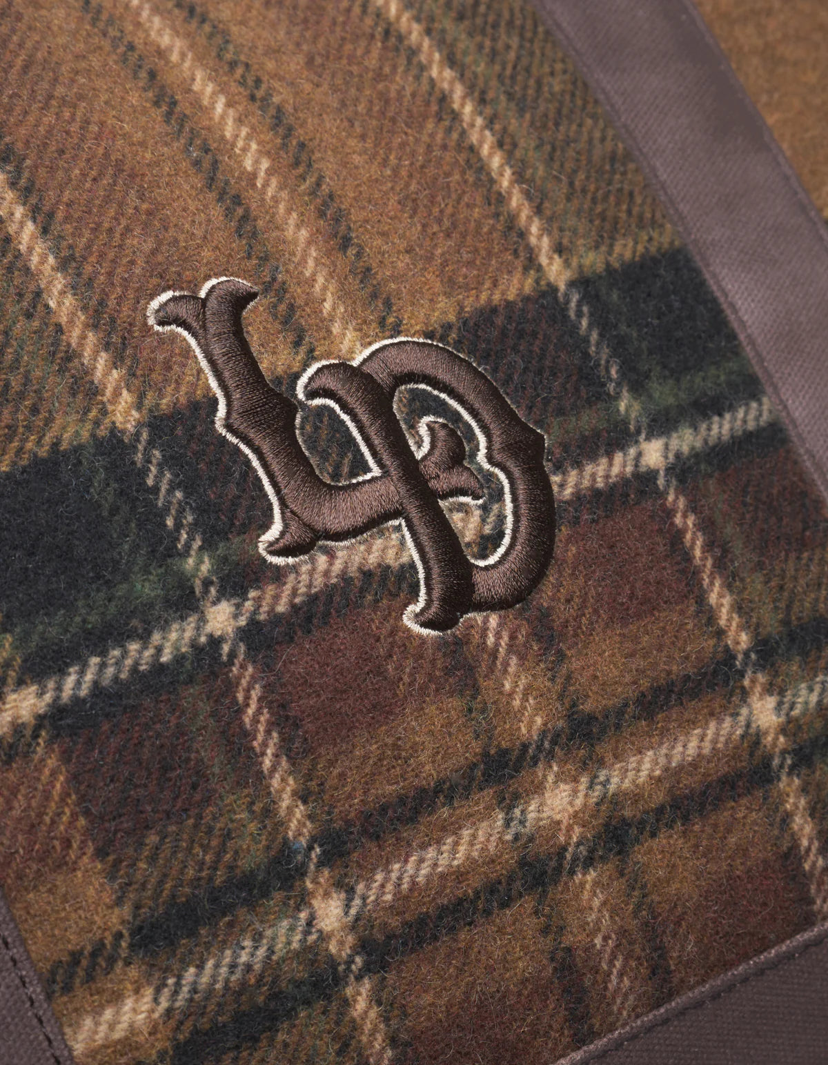 WESAM CHECK WEEKEND BAG