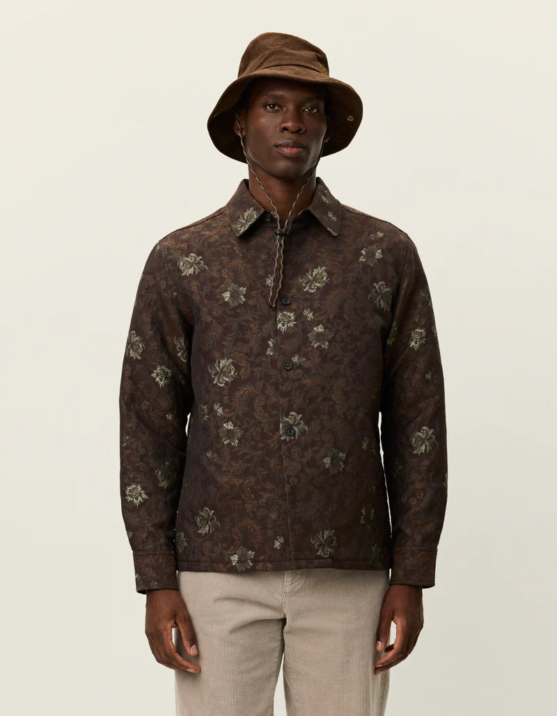 KALEB FLOWER JACQUARD OVERSHIRT