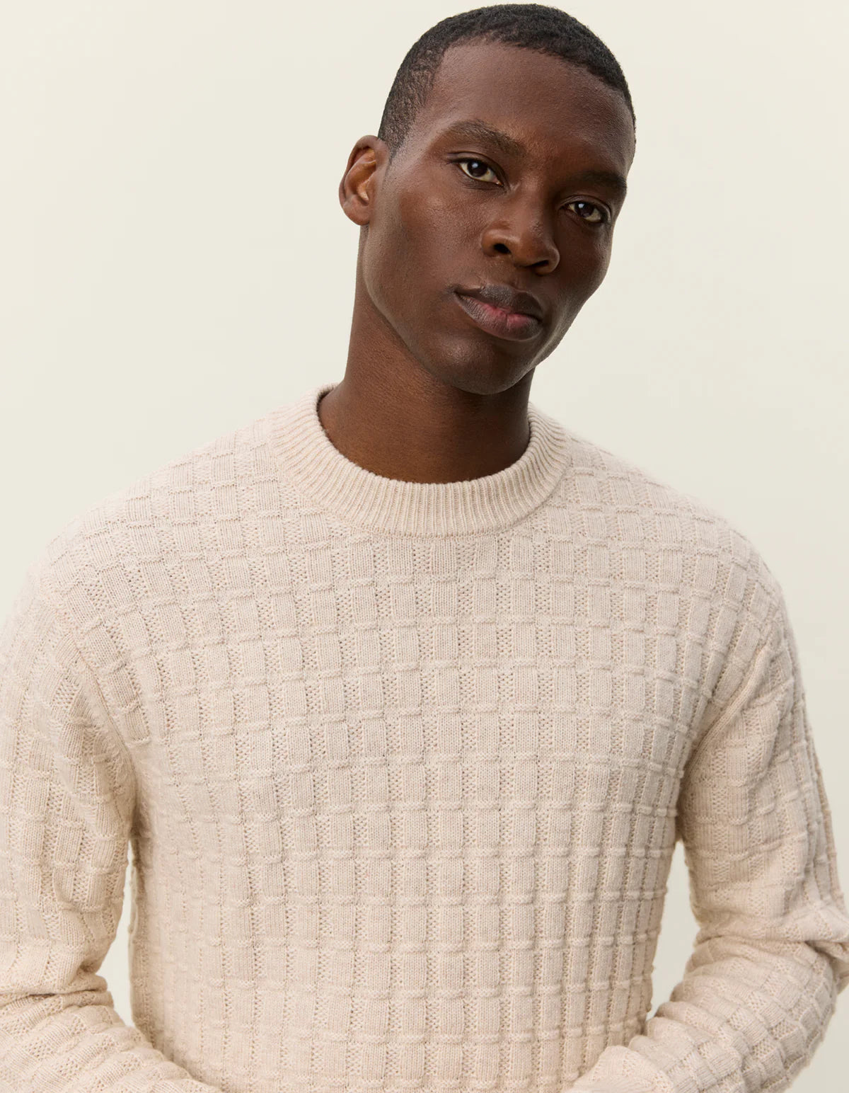 GUSTAV SQUARED STRUCTRURE KNIT