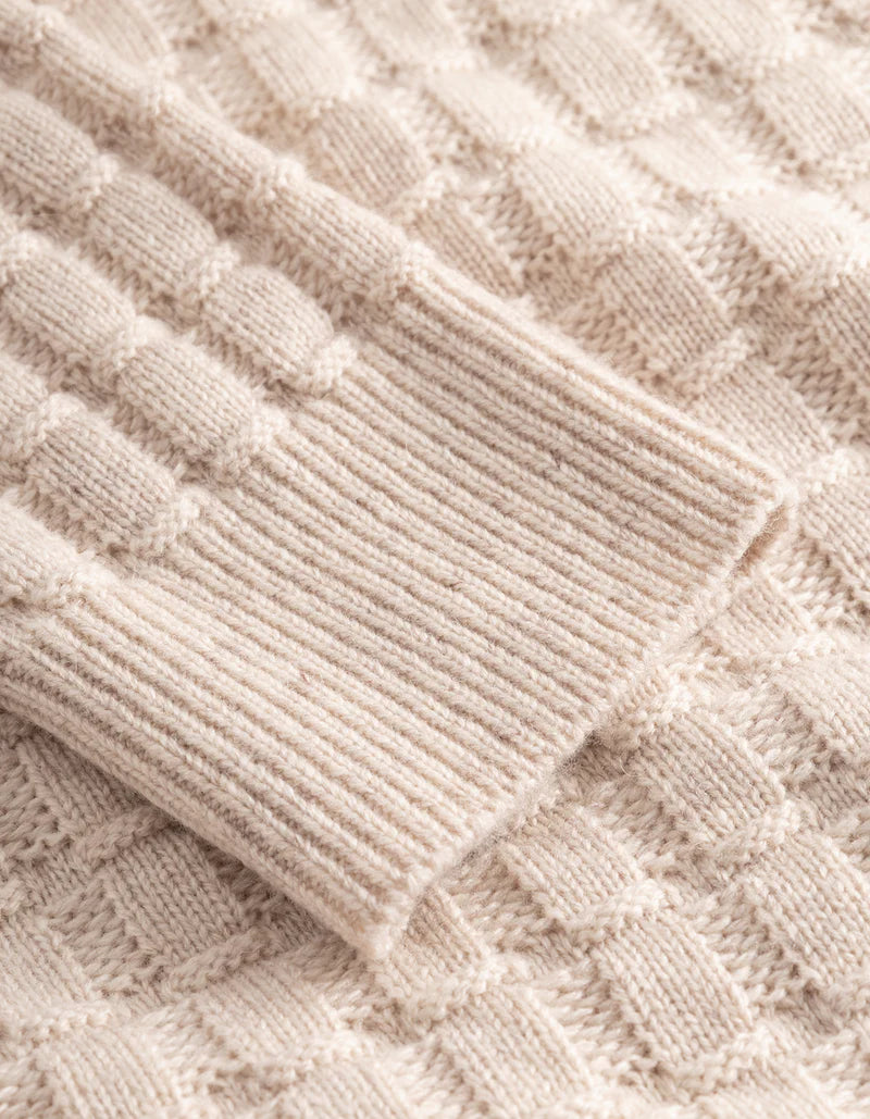 GUSTAV SQUARED STRUCTRURE KNIT