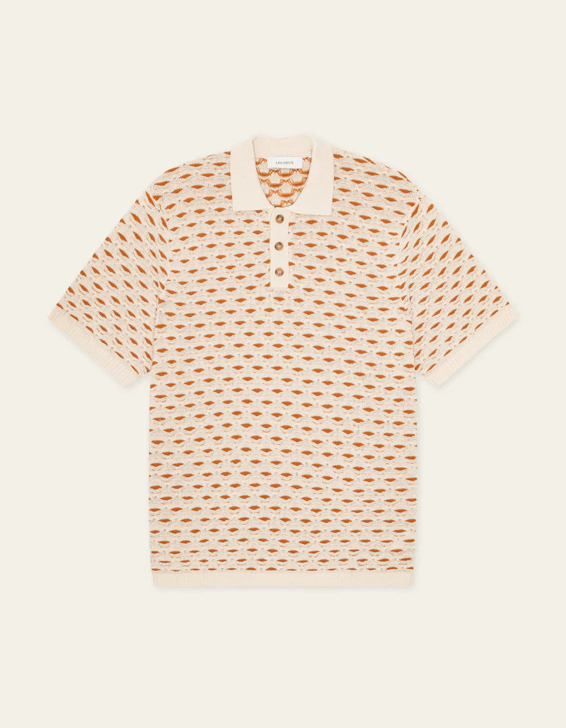 ESMAY SHELL KNITTED POLO