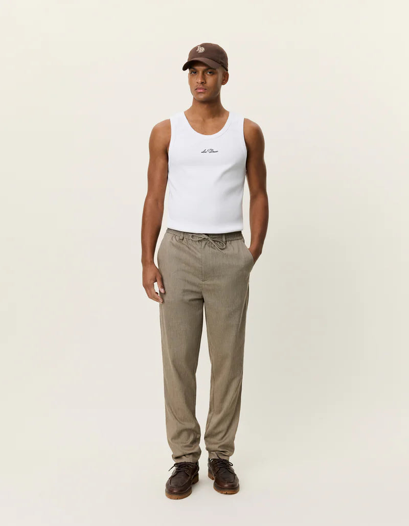 COMO TAPERED SLUB PANTS