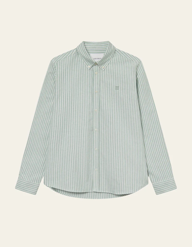KONRAD STRIPED OXFORD SHIRT