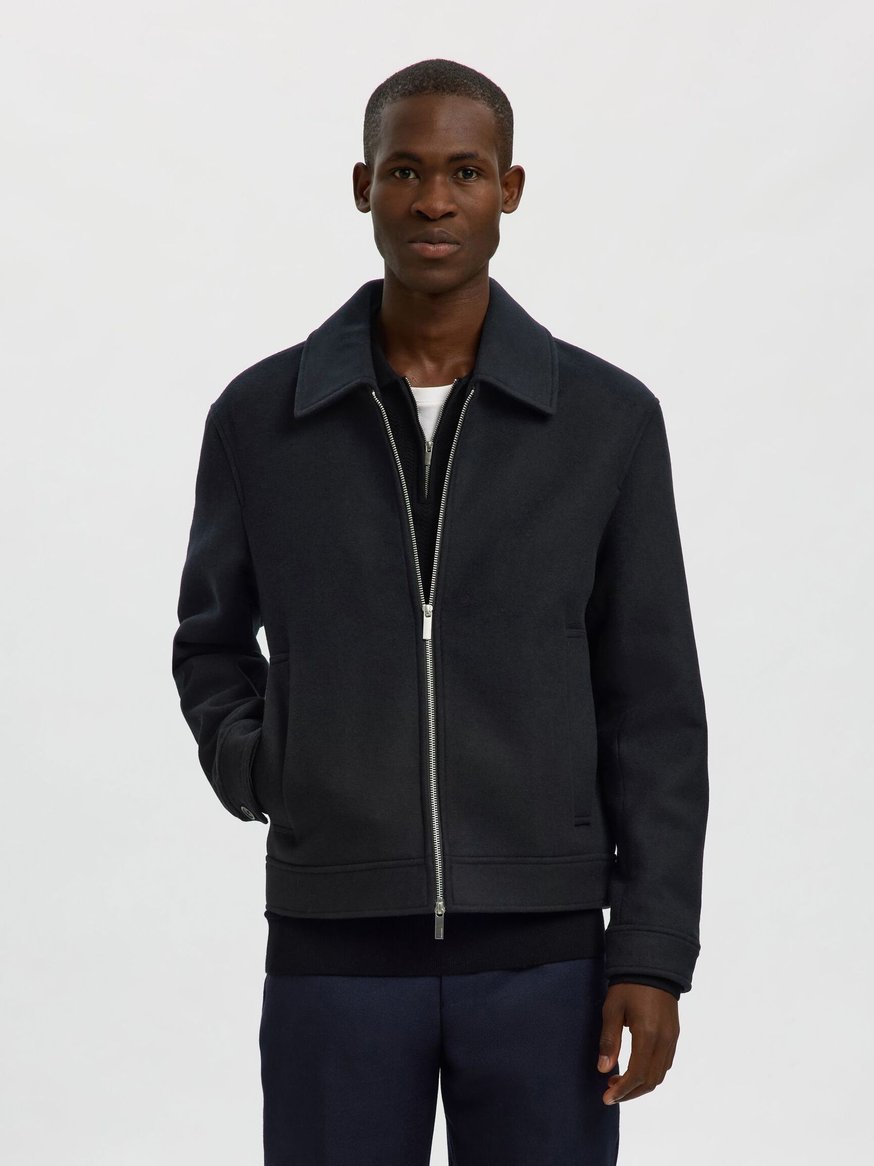 PHILIP WOOL BLEND JACKET