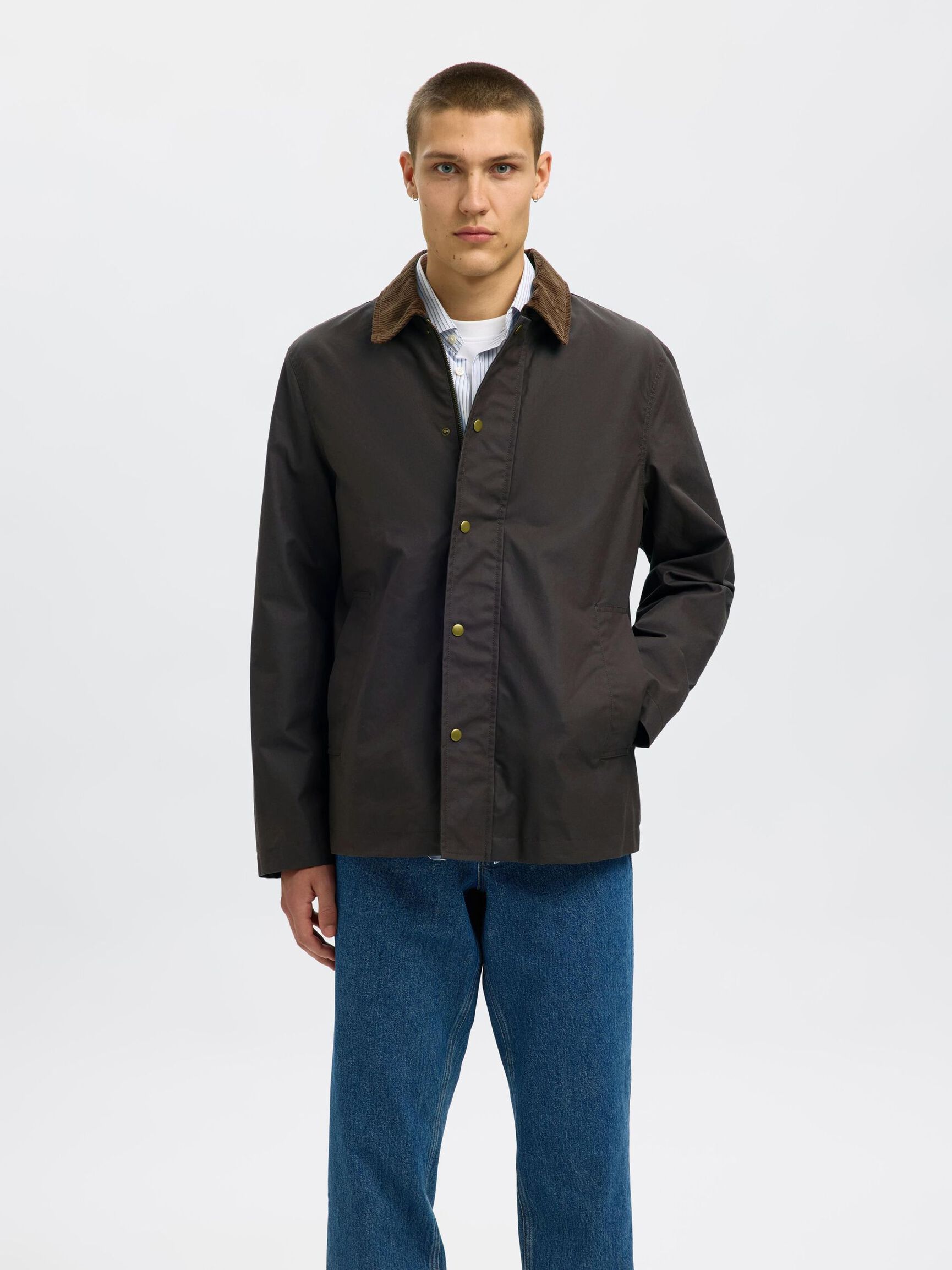 WALTER WAXED COTTON JACKET