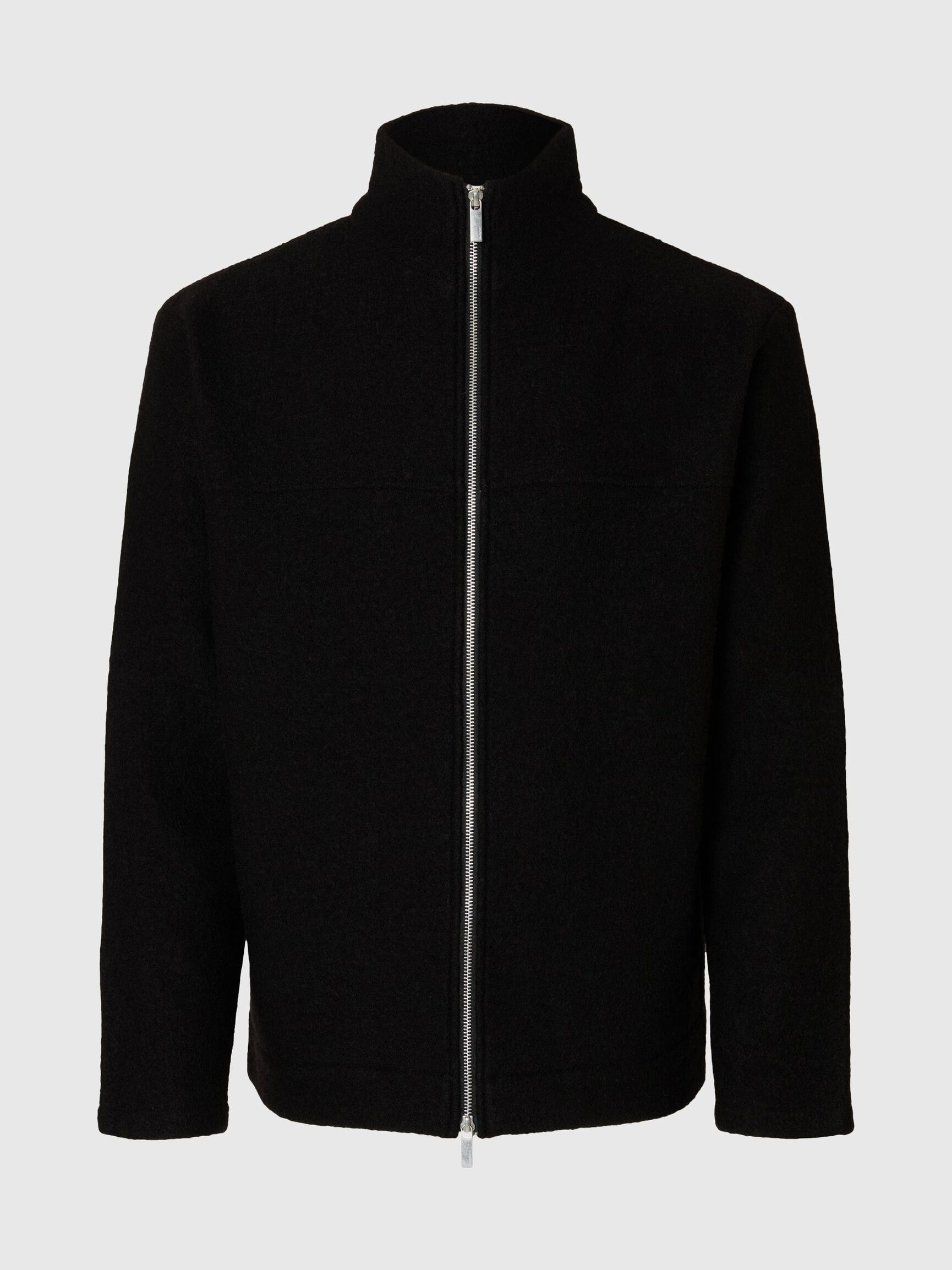 SLHNEALY LS KNIT FULL ZIP CARDIGAN