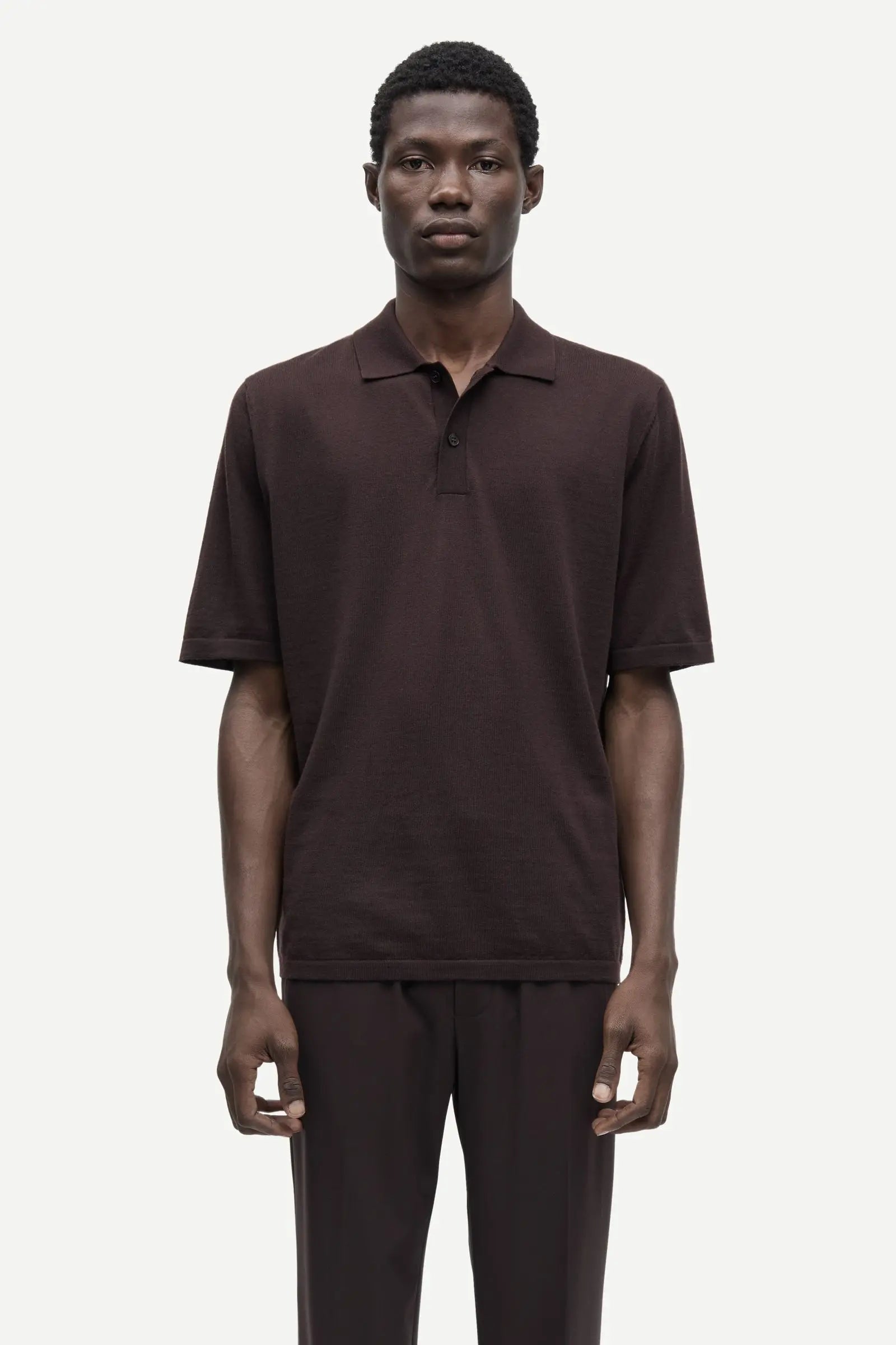 SAROWAN KNIT POLO