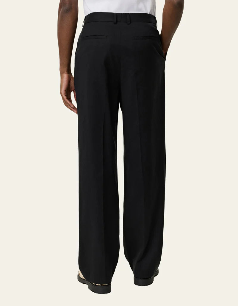 REECE PLEATED TWILL SUIT PANTS