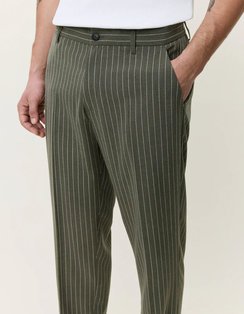 PINSTRIPE SUIT PANTS