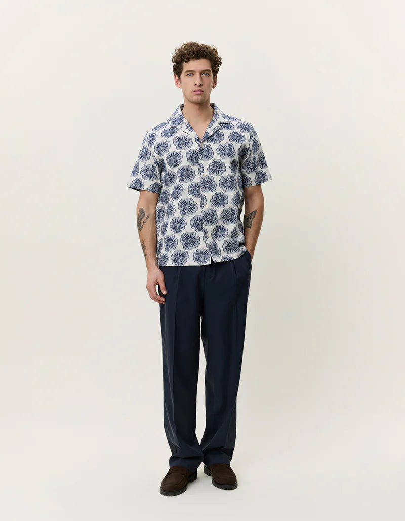DAHLIA JACQUARD SS SHIRT