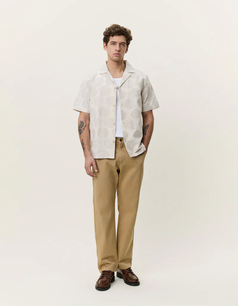 DAHLIA JACQUARD SS SHIRT