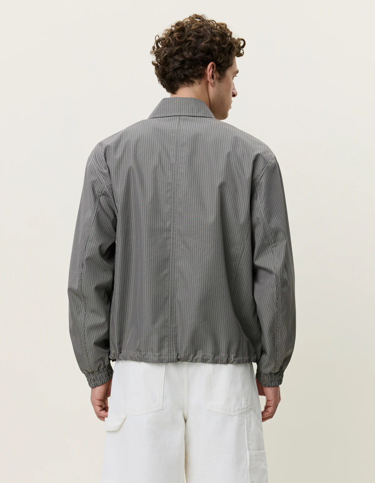 MINI CHECK ZIPPER JACKET