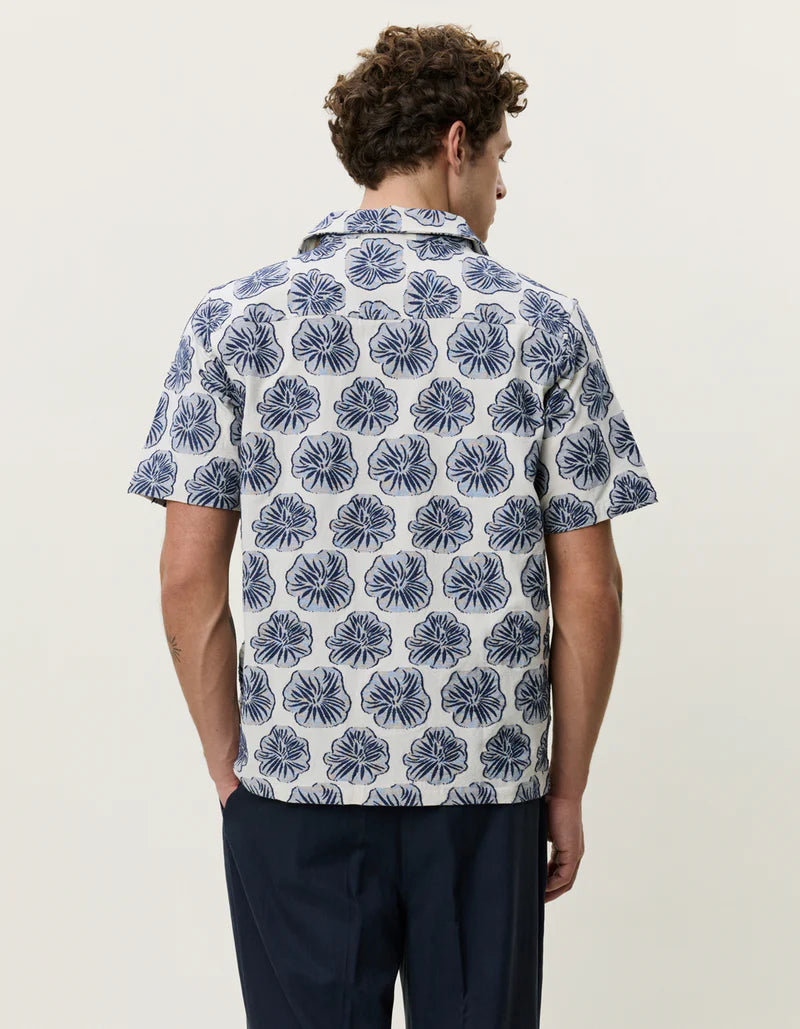 DAHLIA JACQUARD SS SHIRT