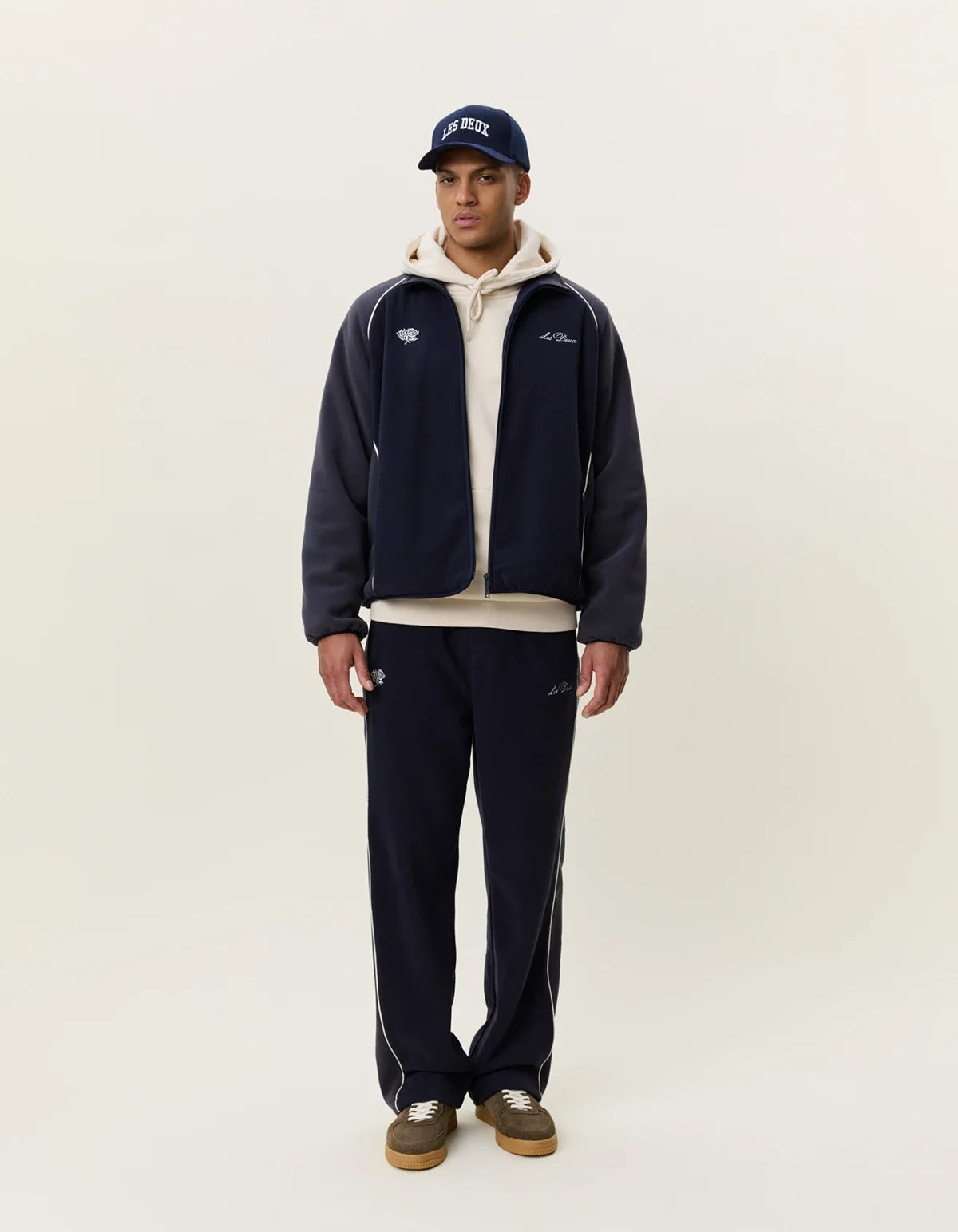 FLEECE TRACK PANTS