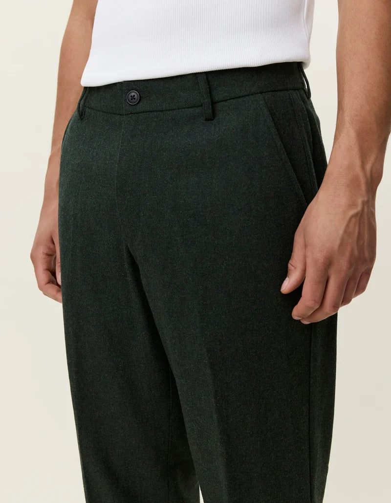 WOOL REG SUIT PANTS