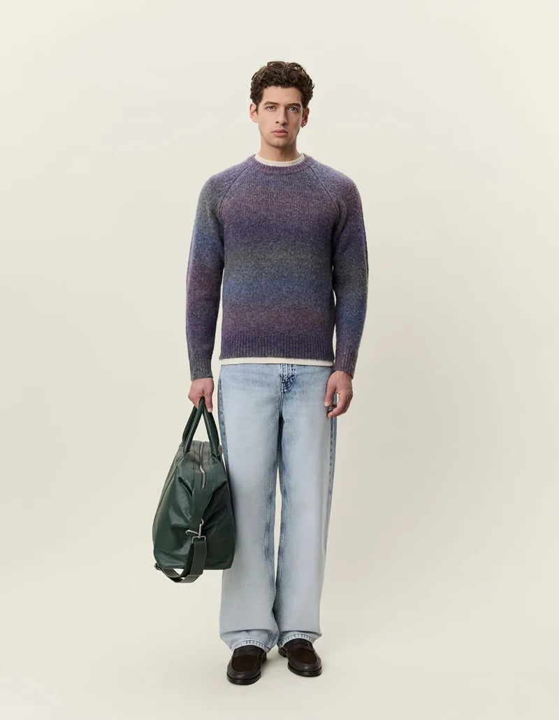 GRADIENT ROUNDNECK KNIT