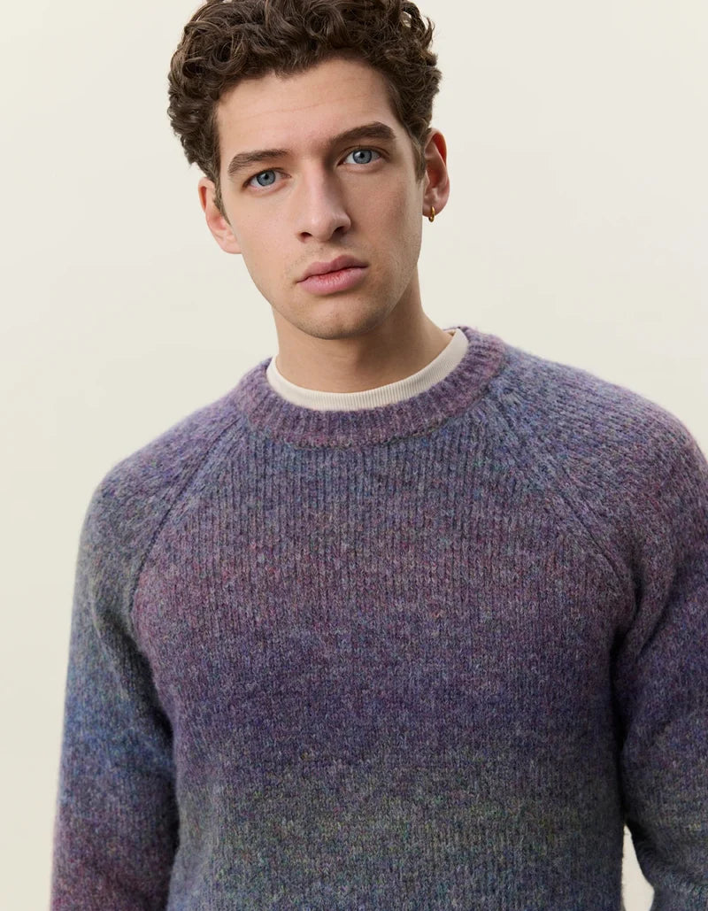 GRADIENT ROUNDNECK KNIT