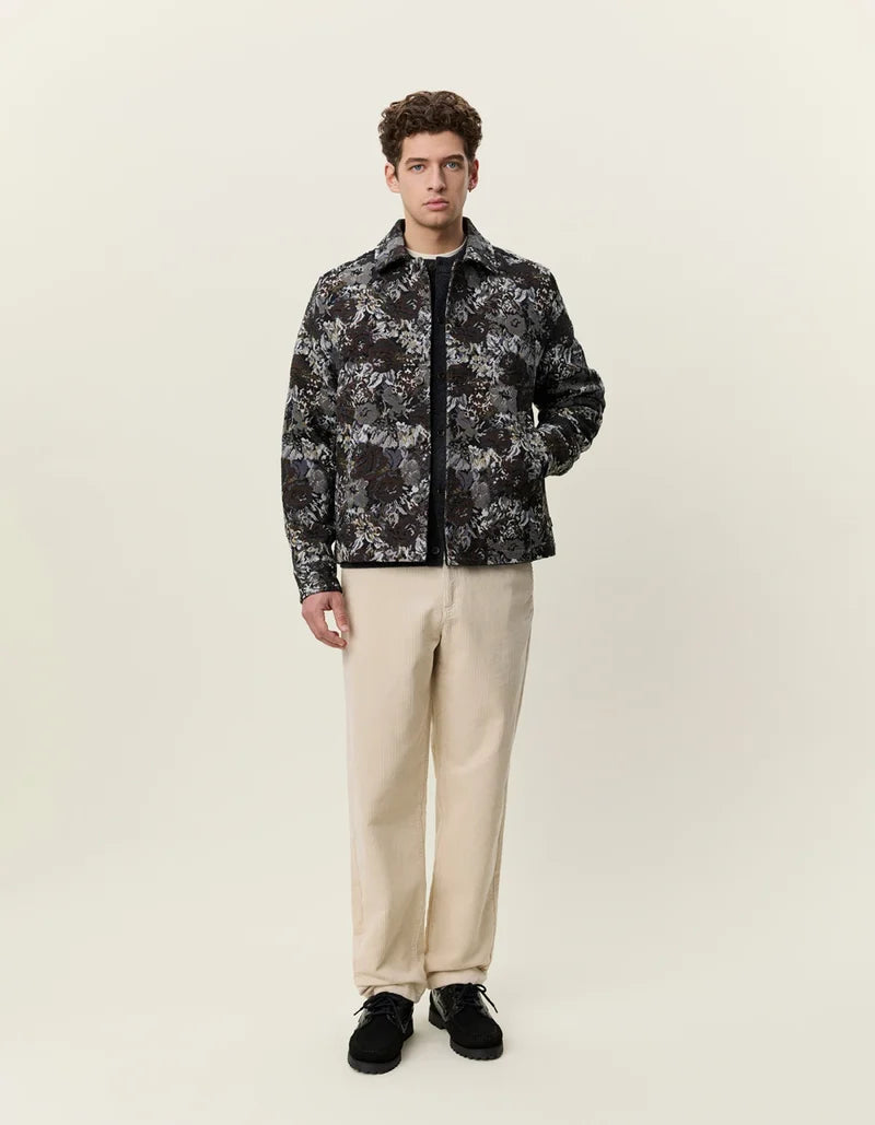 ROSE JACQUARD OVERSHIRT