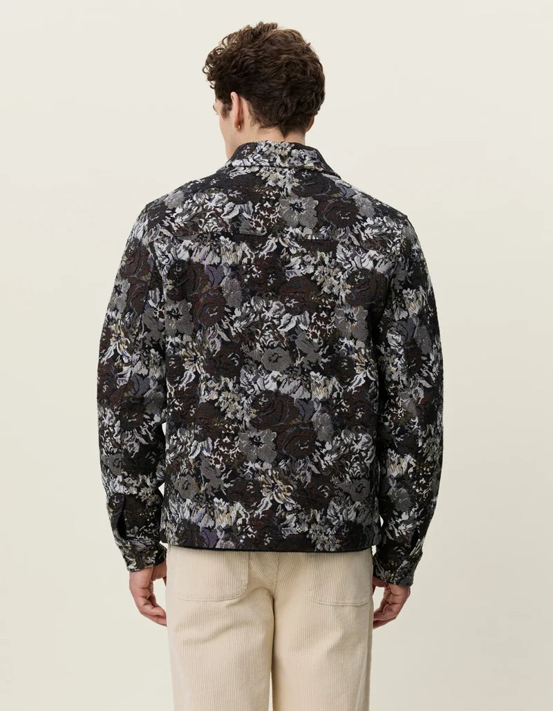 ROSE JACQUARD OVERSHIRT