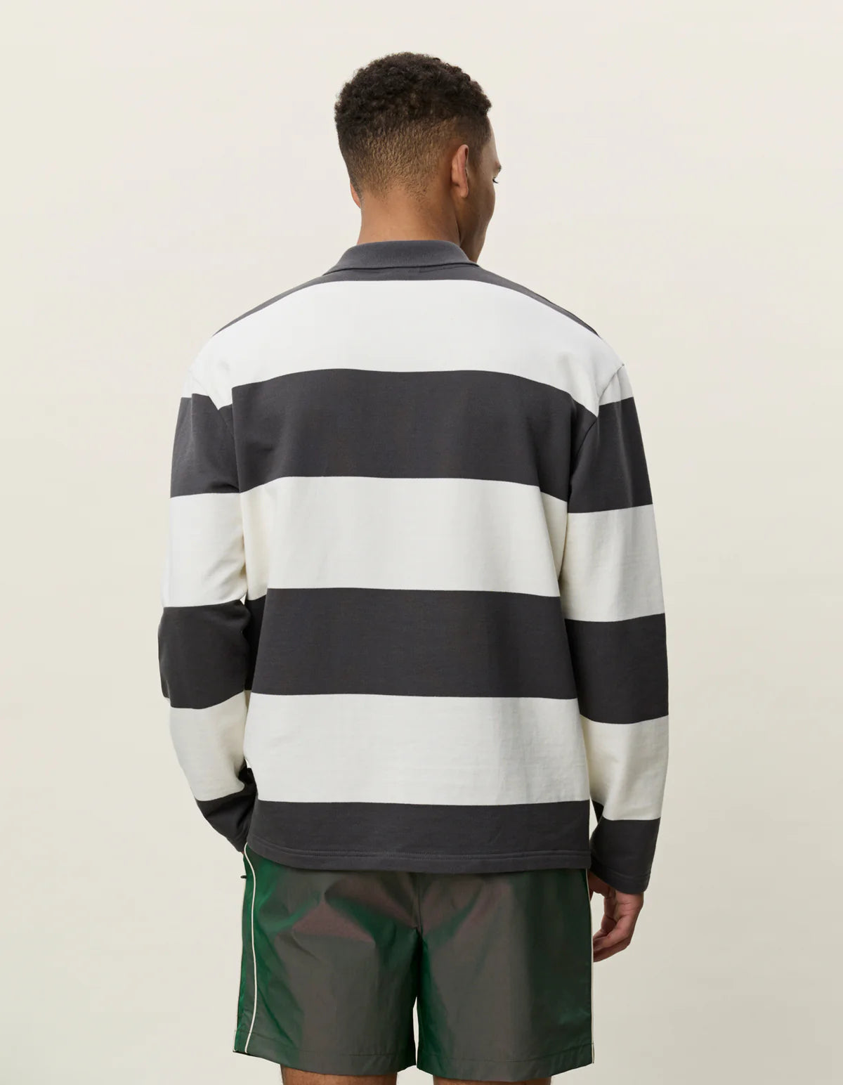 PRINCE STRIPED LS POLO