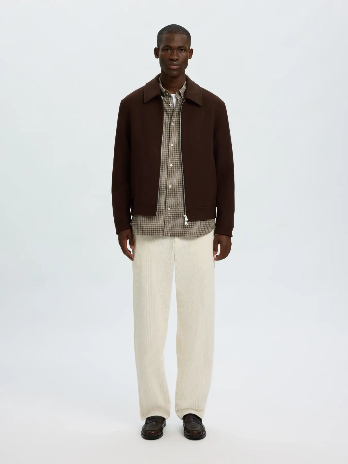 PHILIP WOOL BLEND JACKET