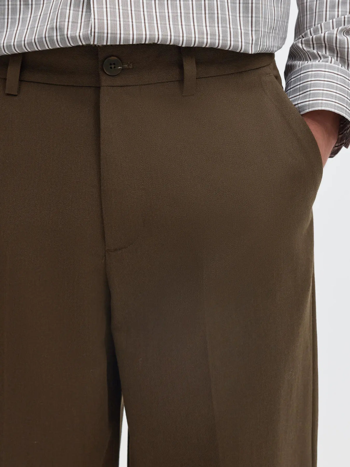 LUKE LOOSE WOOL BLEND PANT