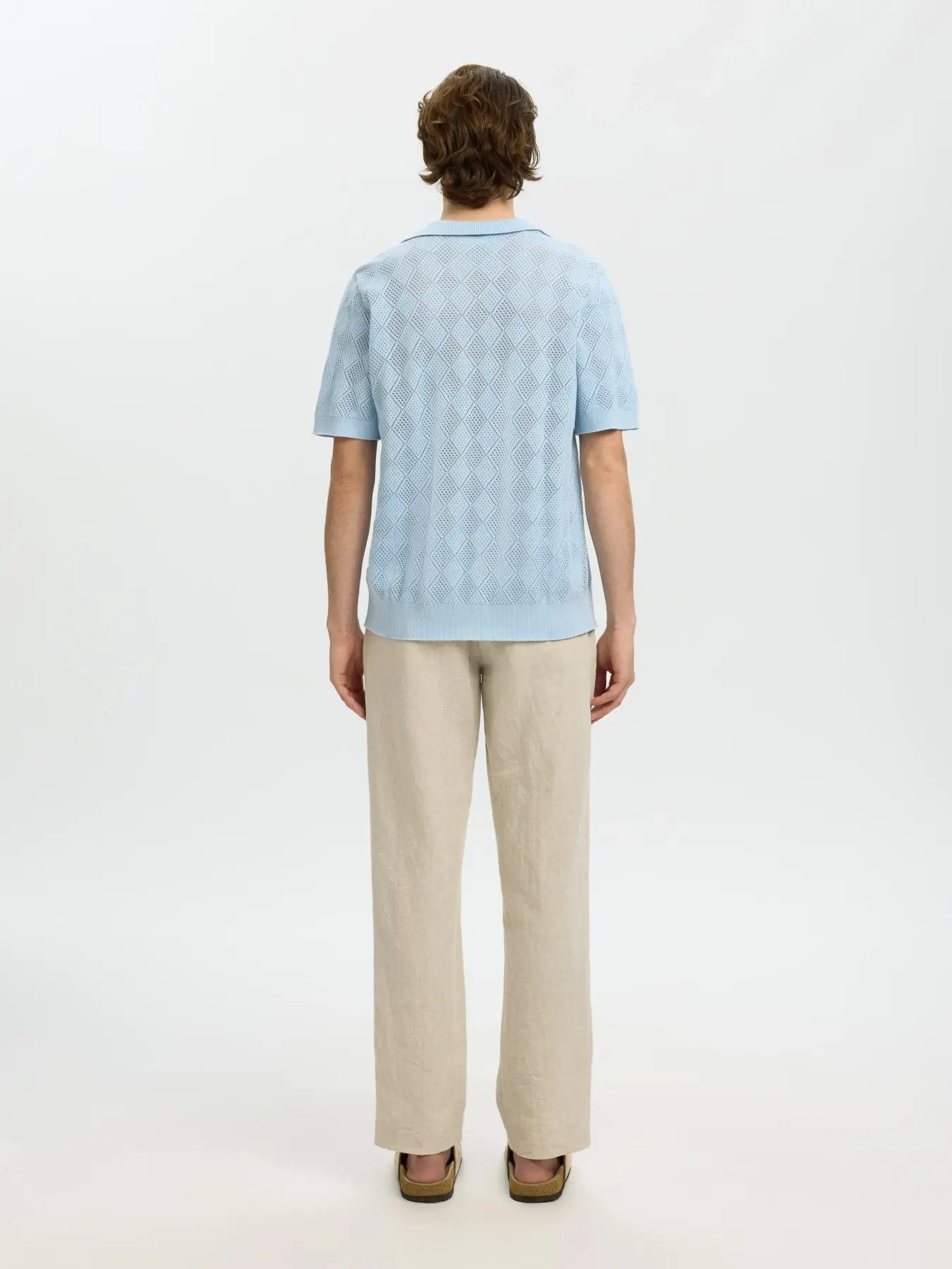 ARCO SS KNIT STRUCTURE POLO