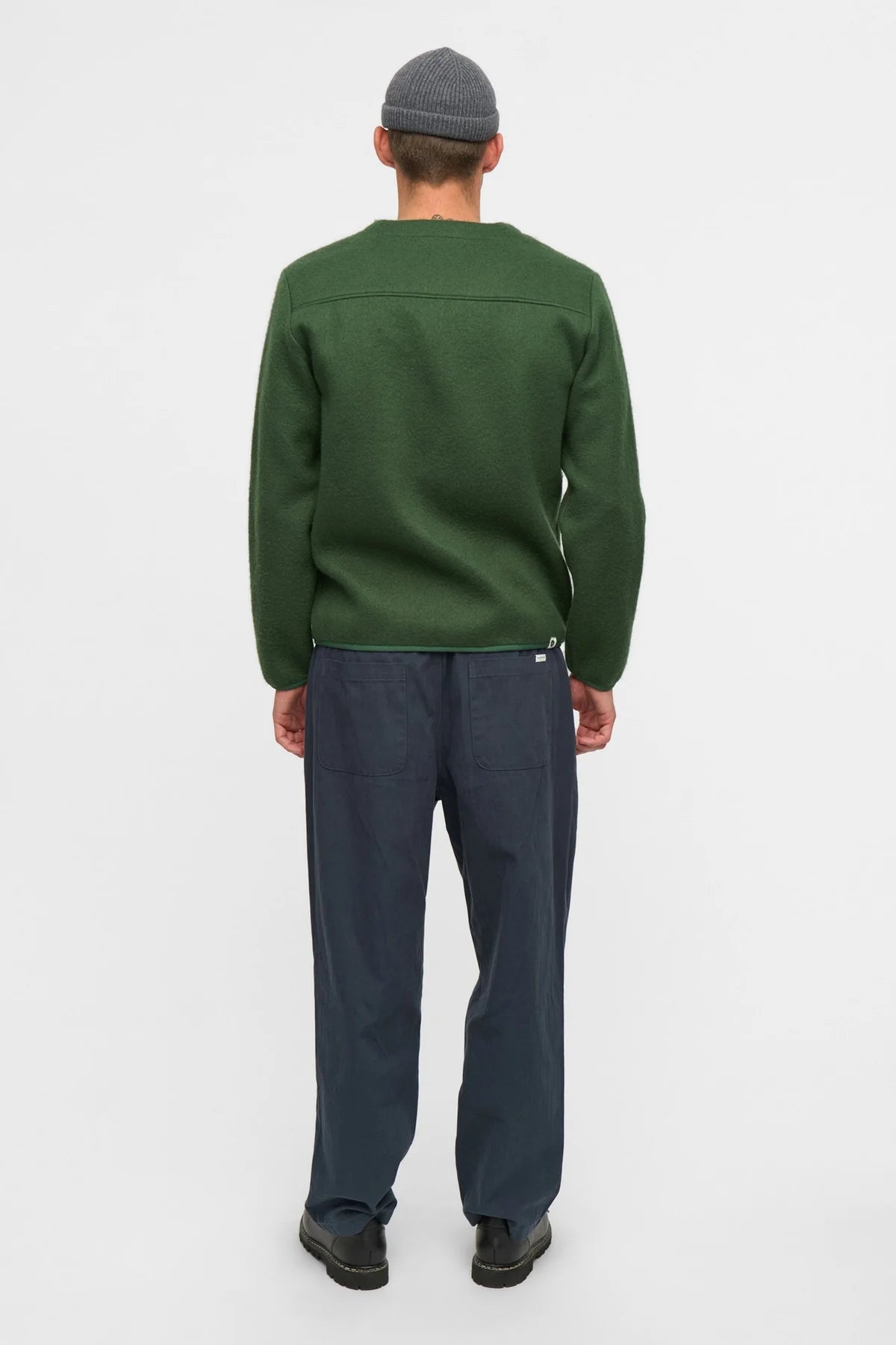 AKSIGURD BOILED WOOL OVERSHIRT