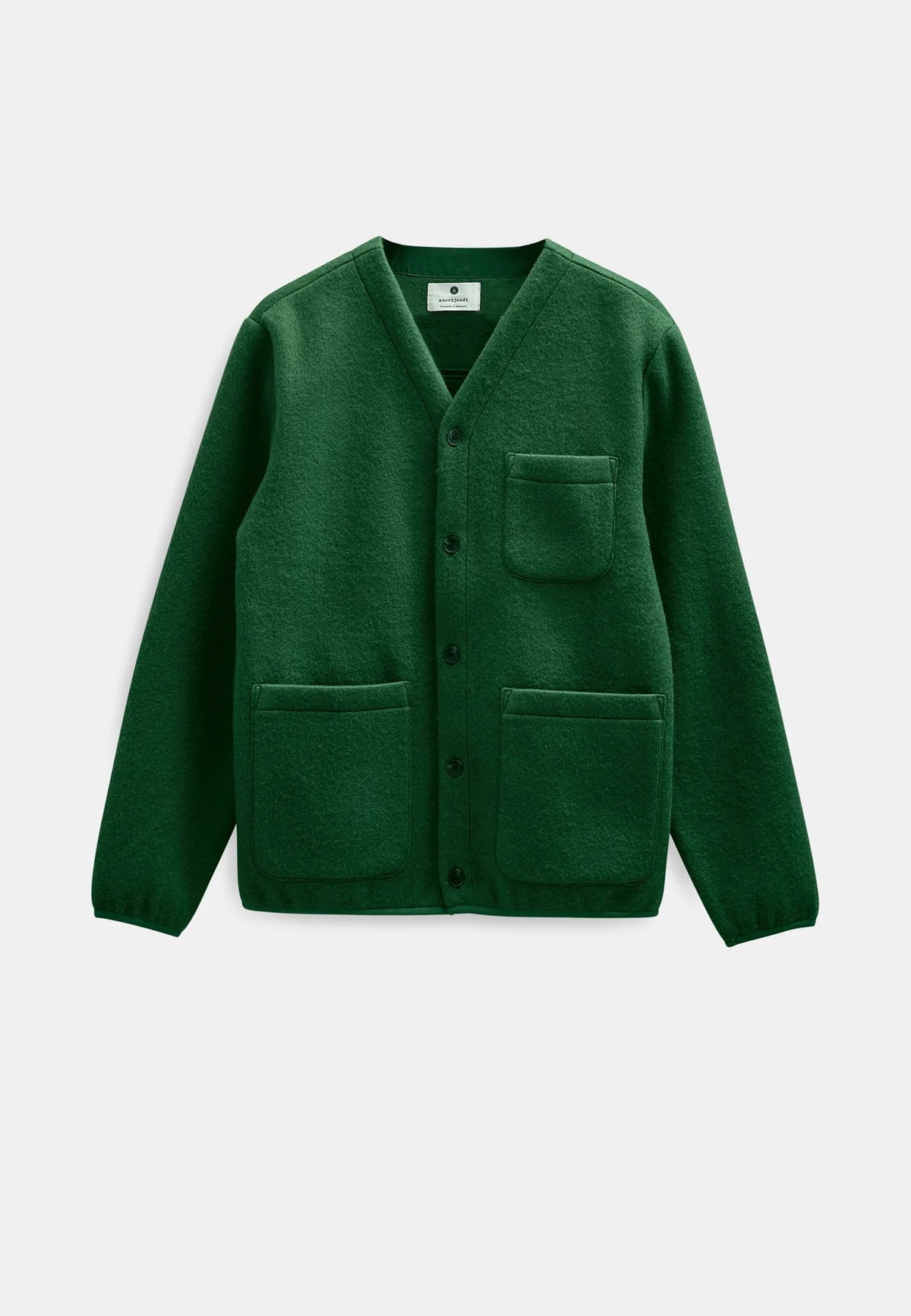 AKSIGURD BOILED WOOL OVERSHIRT