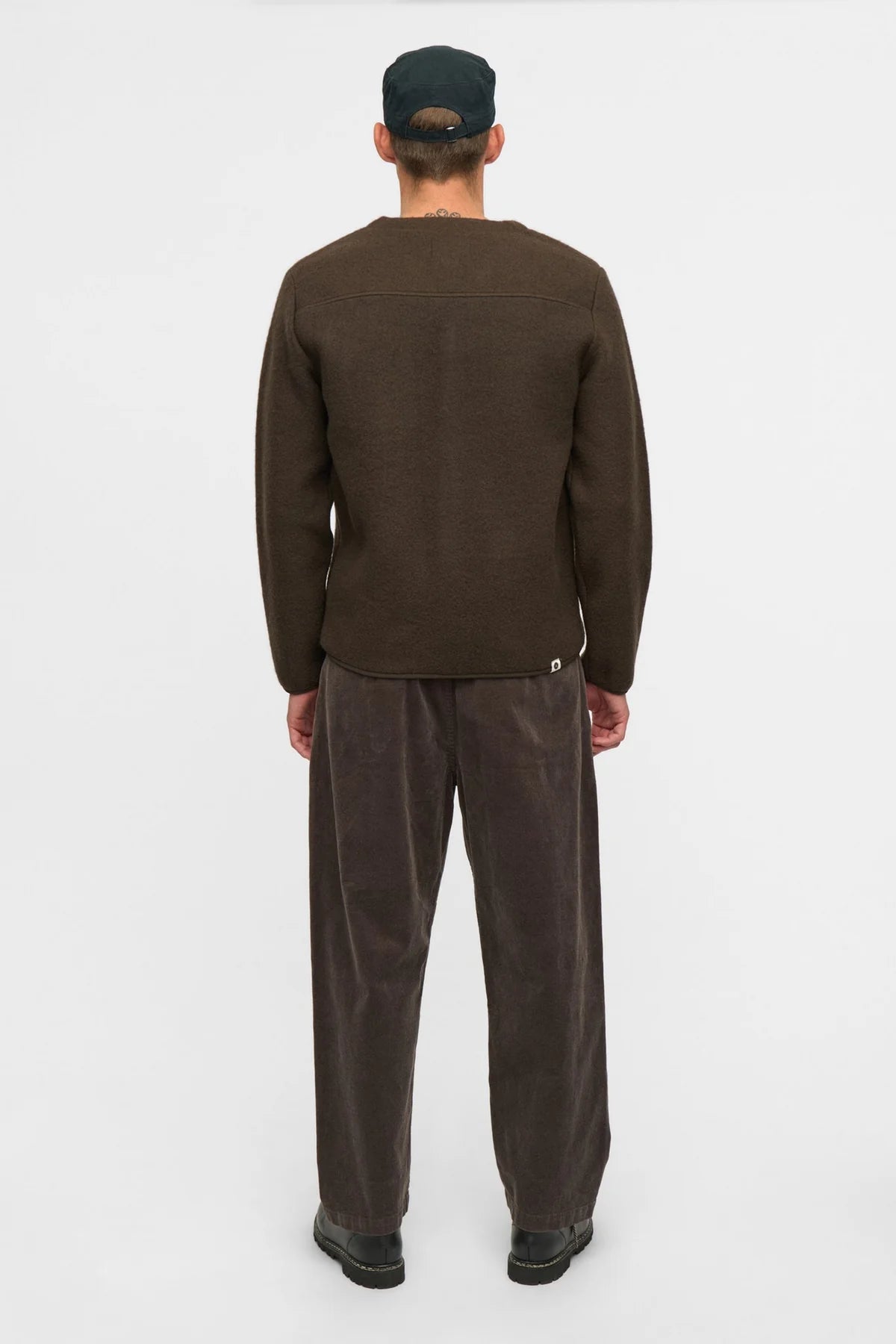 AKSIGURD BOILED WOOL OVERSHIRT