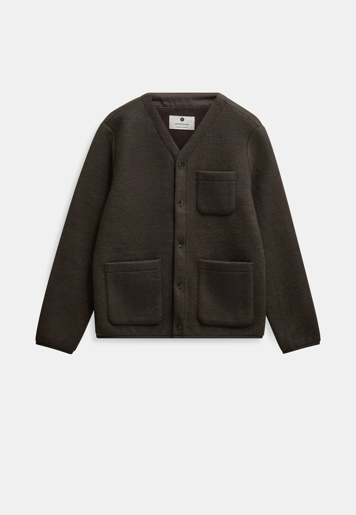 AKSIGURD BOILED WOOL OVERSHIRT